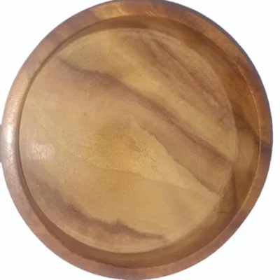 3mm Wooden Round Tray