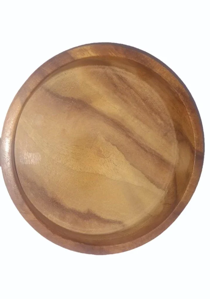 3mm Wooden Round Tray