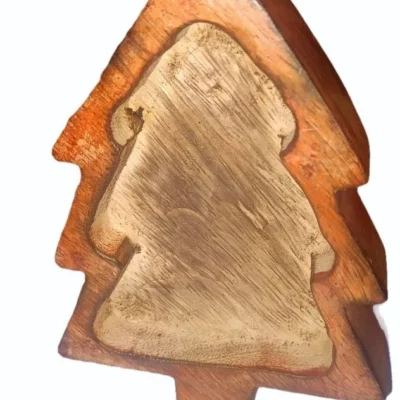Wooden X Mas Tree Candle Molds
