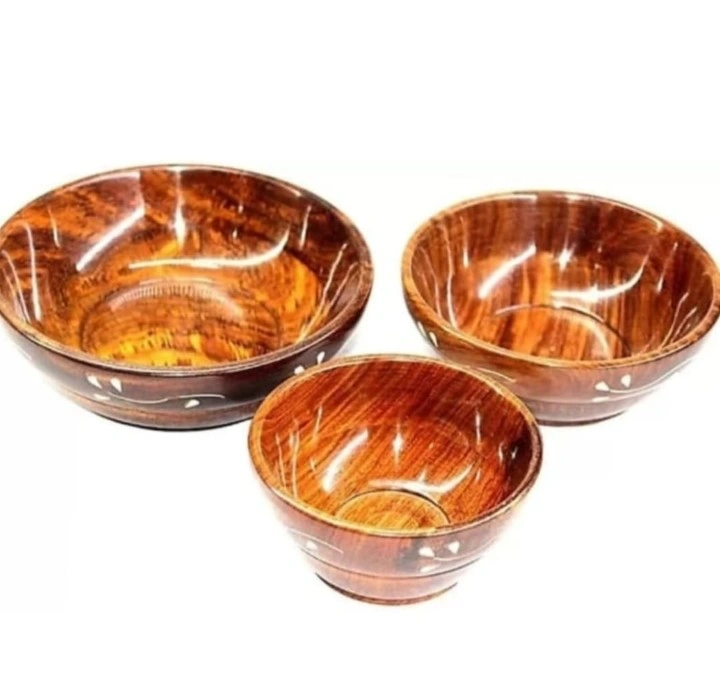 Bowl Set White Work