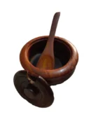 Carved Sugar pot