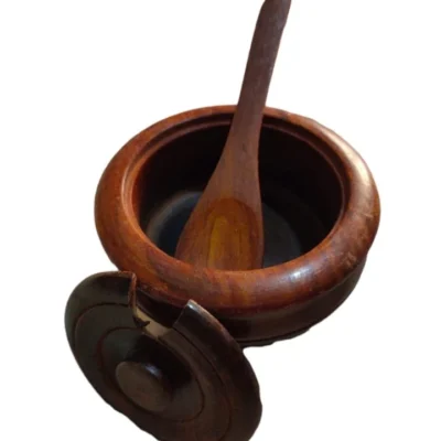 Carved Sugar pot