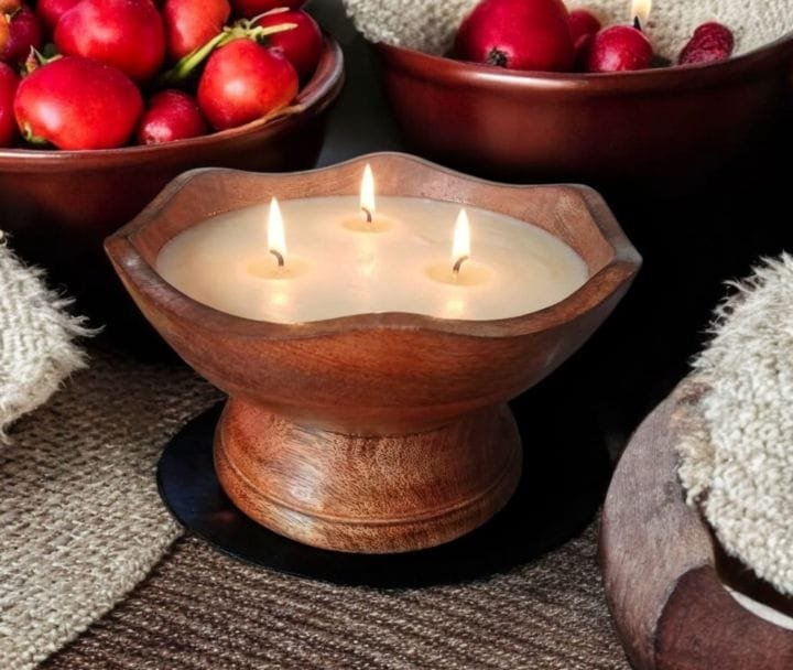 Classic Lotus Bowl 8 Inch