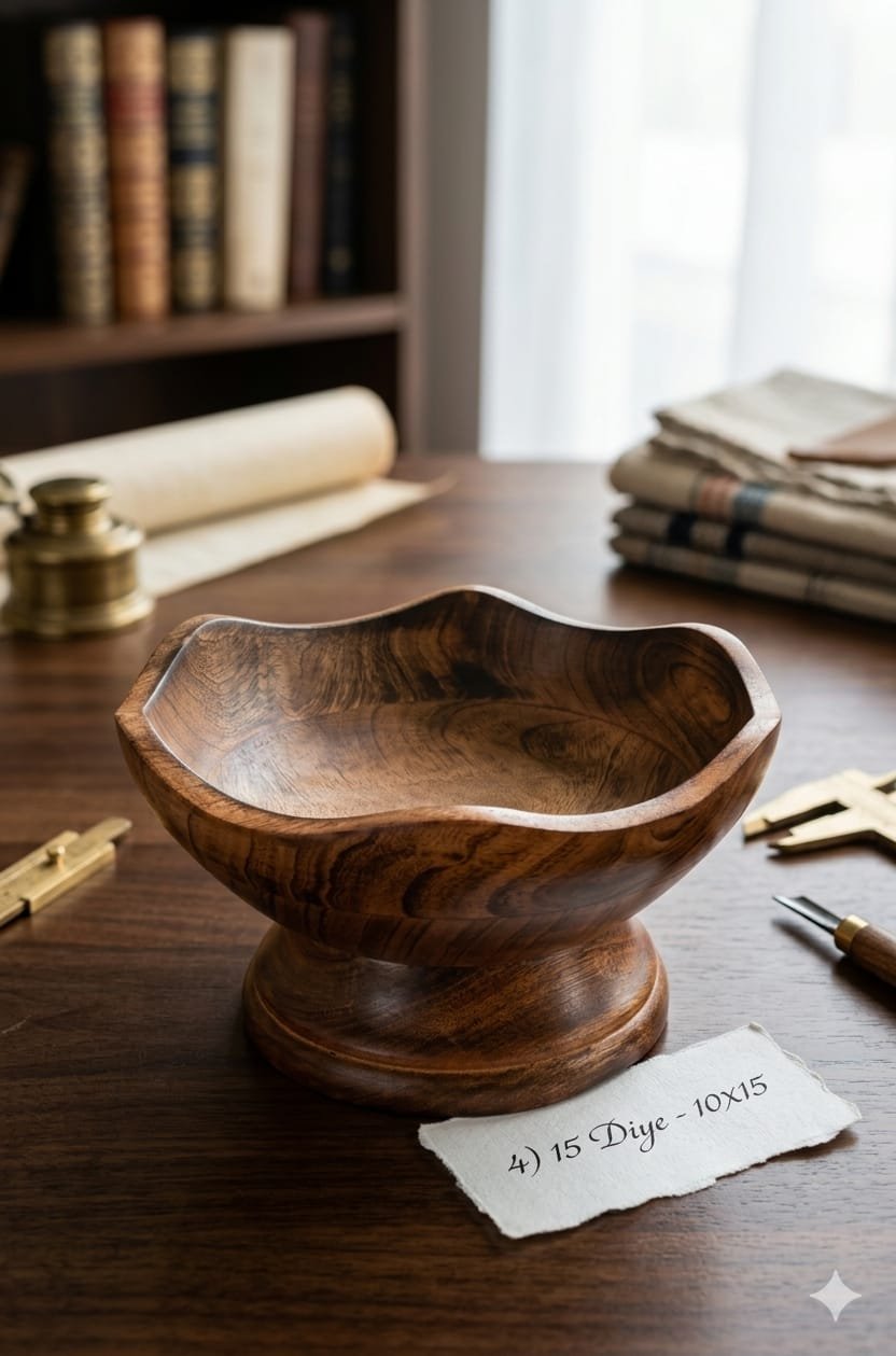 Classic Lotus Bowl 8 Inch - Image 3
