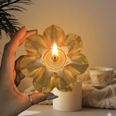 Flower Candle 5 inch