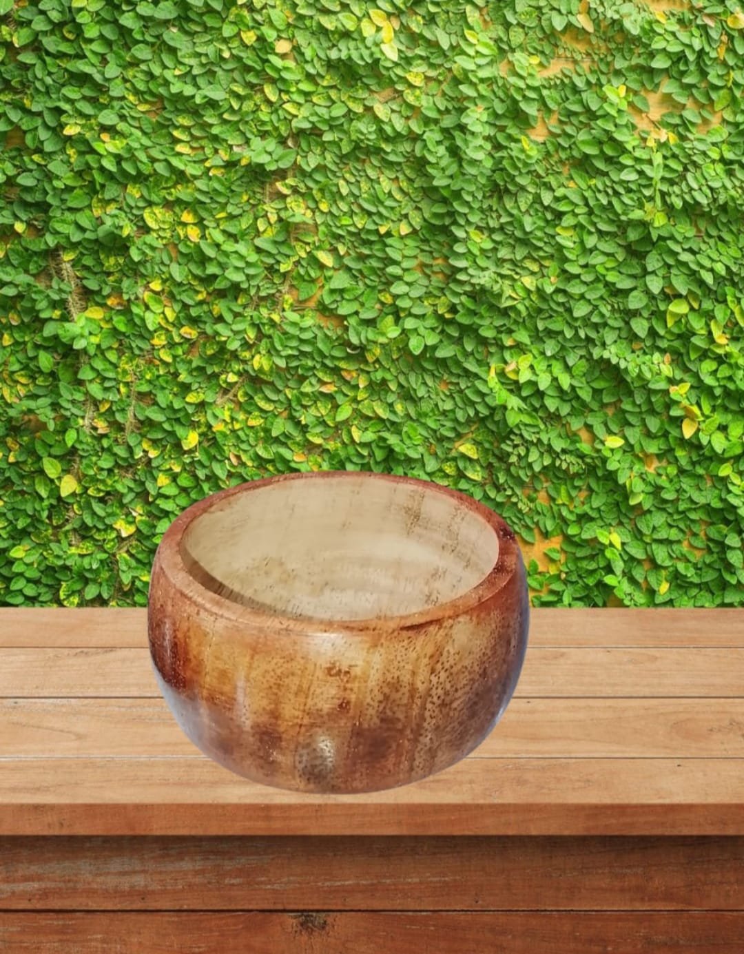 Wooden Candle Urli 3 inch - Image 4