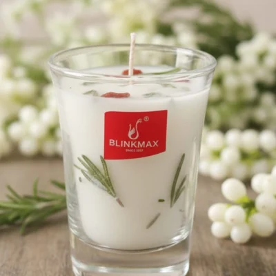 Mini Aura Glass Jar set of 12 pcs (003)