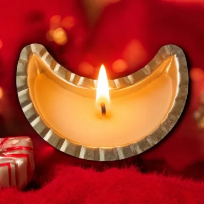 Moon Candle 4*2 inch