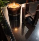 Wooden Aura Pillar Stand