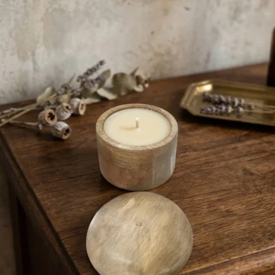 Circle Jar With Lid