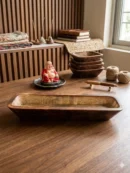 Wooden Candle Tub Bowl 12*4 (inch)