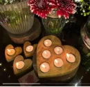 Medium Tea Light Heart