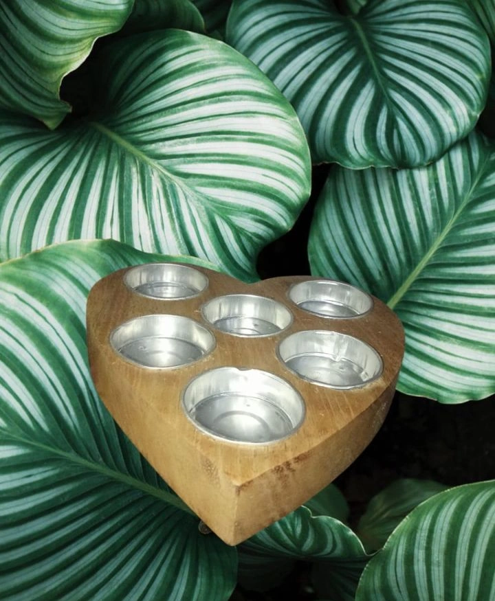Medium Tea Light Heart - Image 3