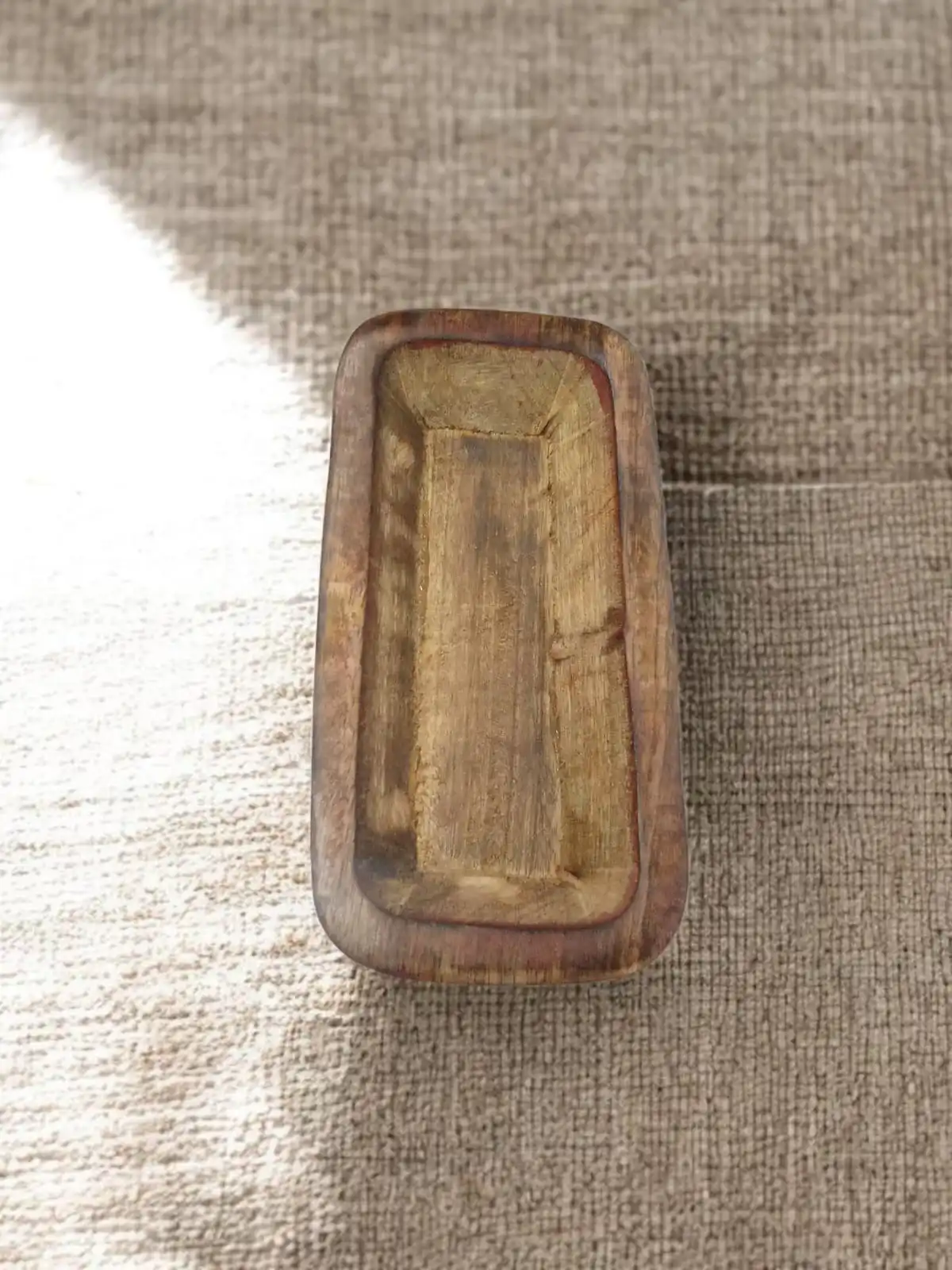 Wooden Candle Tub Bowl 8*4 (inch) - Image 3