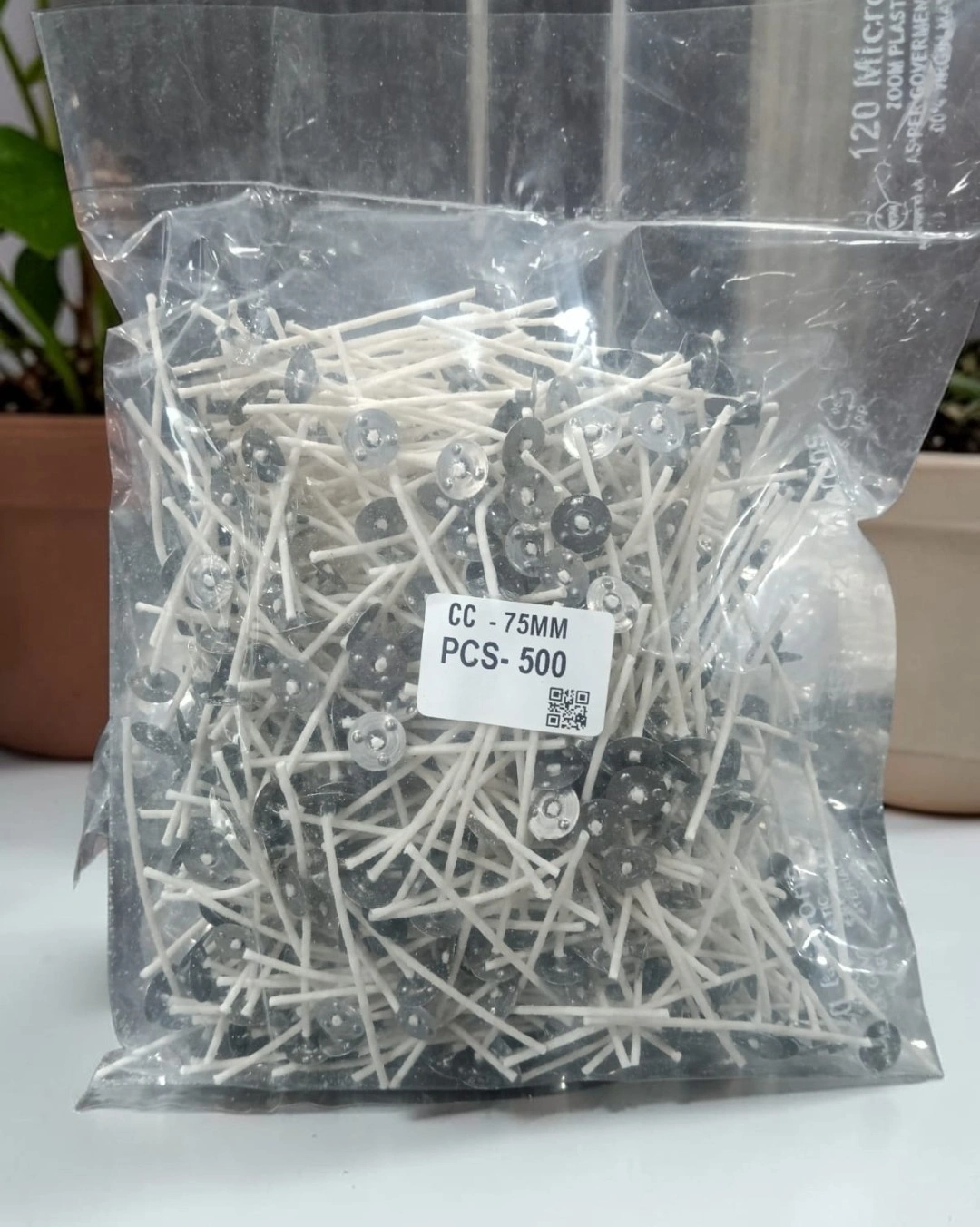 Candle Making Wicks 3 inch (500pcs) - Image 2