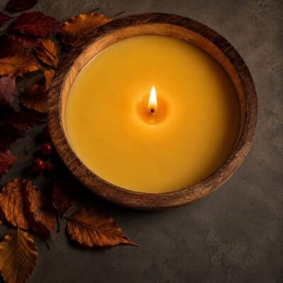 Wooden Candle Circle 6 inch