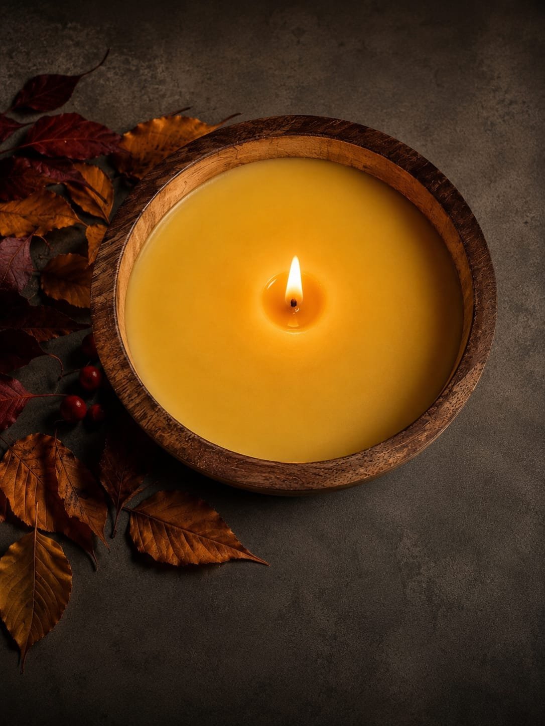 Wooden Candle Circle 6 inch
