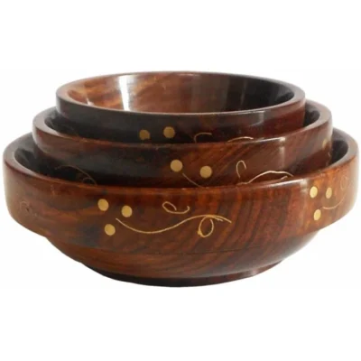 Bowl set Brass Work 4"5,6