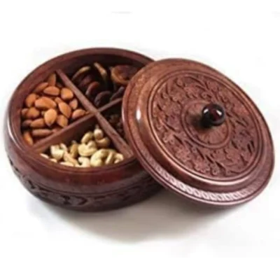 Carved 4 Partition 8 inch