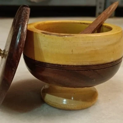 Sugar Pot with Spoon