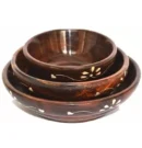 White work Bowl set of 3.4" , 5&6"