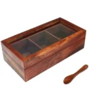 Wooden Masala Box