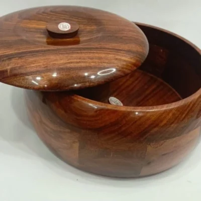 Chapati box sheeshum wood