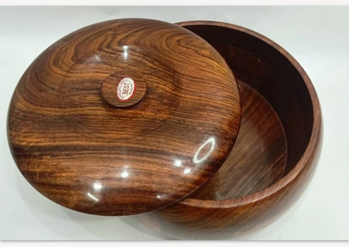 Chapati box sheeshum wood - Image 2