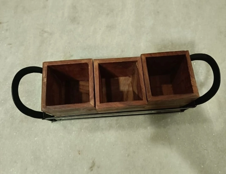 Cutlery Holder ( wroughtiren stand ) - Image 3