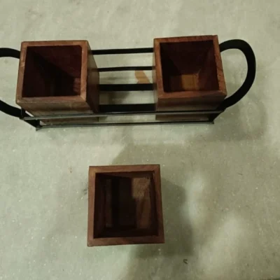 Cutlery Holder ( wroughtiren stand )
