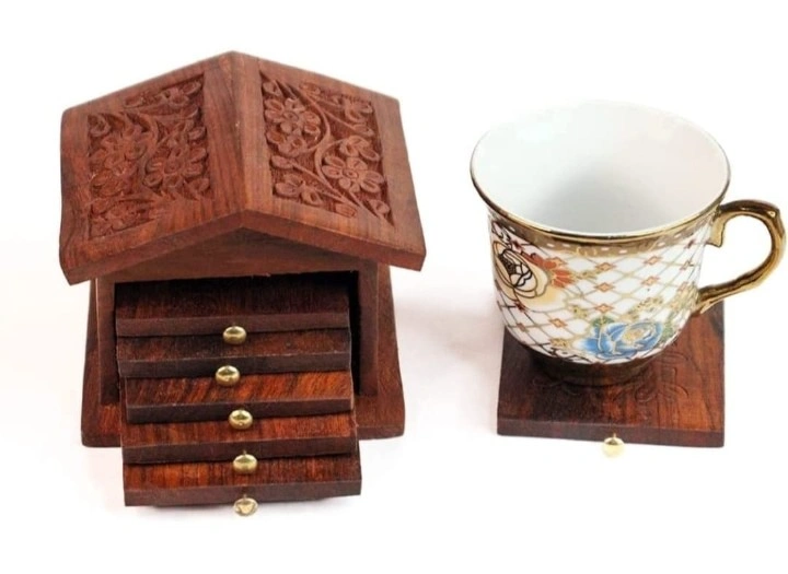 Hut Coaster Sheesham