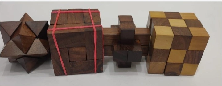 Wooden 3D Puzzle (Nagina) - Image 2