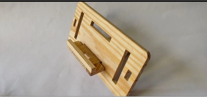 Pine Wood Mobile Stand - Image 2