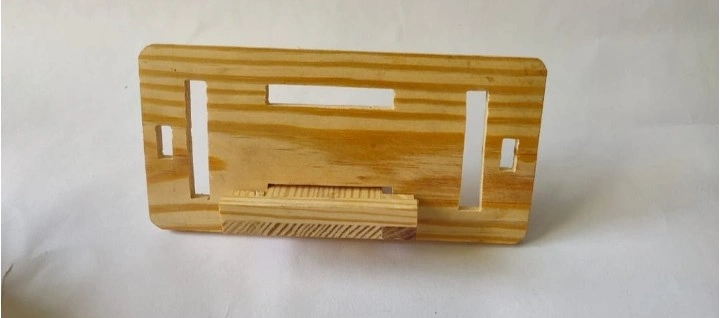 Pine Wood Mobile Stand - Image 3