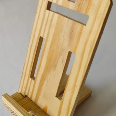 Pine Wood Mobile Stand