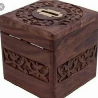 Carved Money Bank