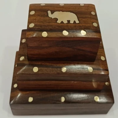 Wooden Small Box set (Nagina)