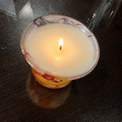 Stone Design Butter Pot (016)