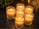 Everglow Glass Candle Set of 6 (012)