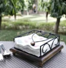 Iron Tissue Stand