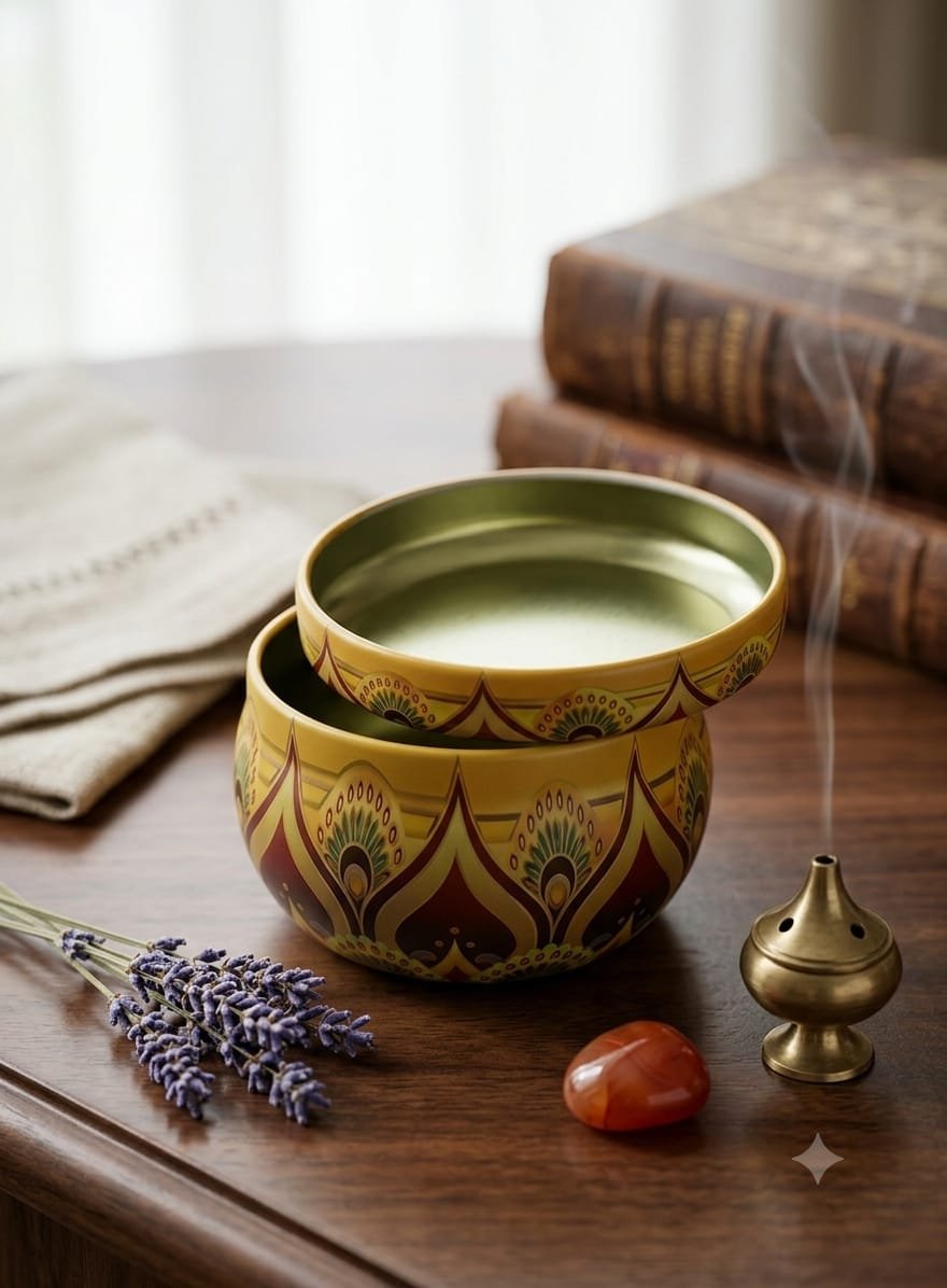 Mandala Tin Jars 58mm - Image 4