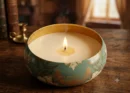 Luxury Gold Leaf Candle